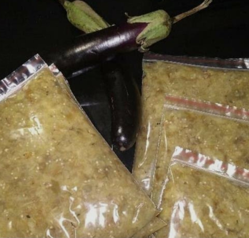 بادمجان کبابی(دودی) محلی وزن ۵۰۰ گرمی